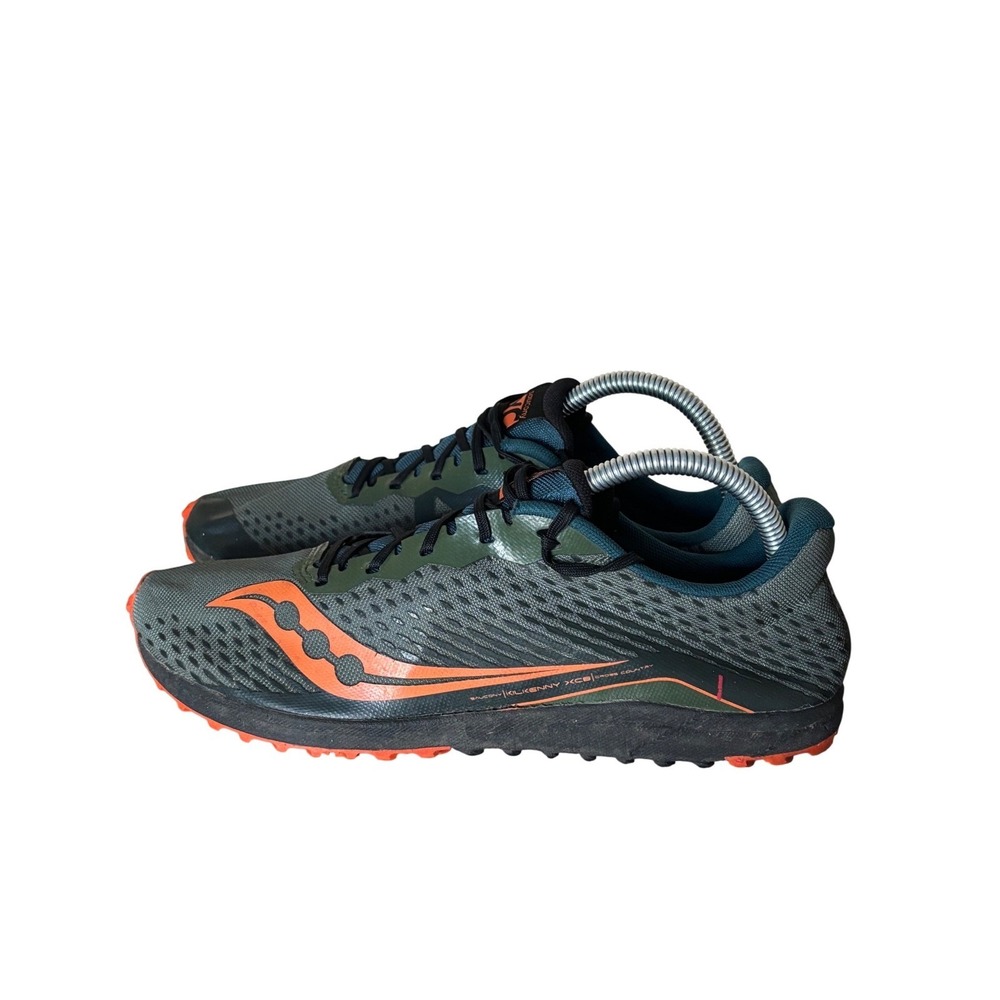 Saucony XC Mens 8.5 Running Spikes Track Cross Country Shoes‎ Outdoor Racing